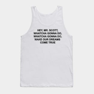 Mr. Scott Tank Top